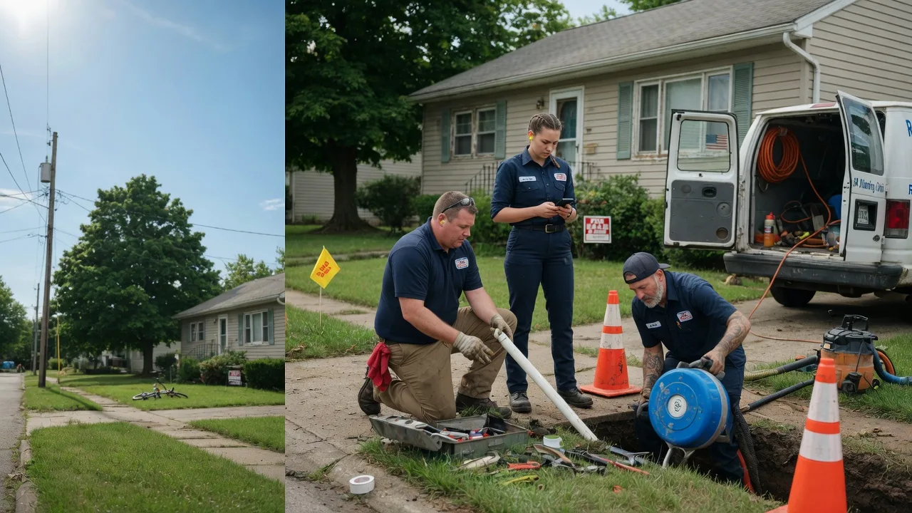 Sewer Line Repair in Martinsburg, OH near me